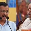 Delhi Elections 2025: Why AAP chief Kejriwal write letter to RSS boss Bhagwat? - Satya Hindi