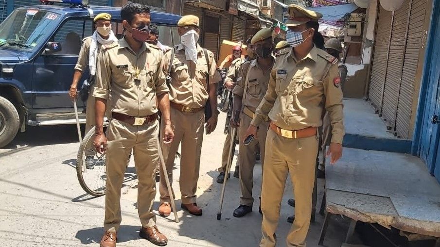 police deployment at muzaffarnagar kisan mahapanchayat against farm laws - Satya Hindi