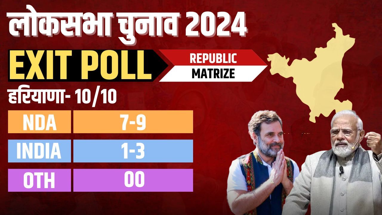 Exit Poll 2024: Who is ahead in UP, Bihar, MP, Haryana, Maharashtra - Satya Hindi