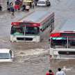 mumbai heavy rain road rail hit by flood like situation  - Satya Hindi