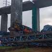 maharashtra thane expressway crane crash - Satya Hindi