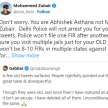 x user gabbar singh tweet insulting god viral md zubair attacks - Satya Hindi
