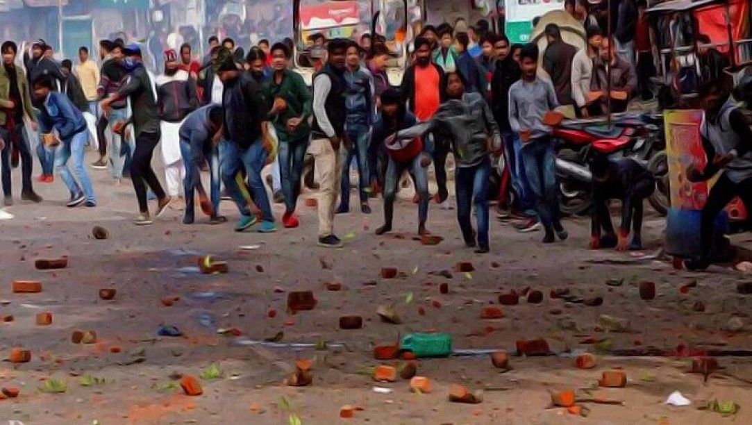 Violence during Friday prayers in Kanpur 