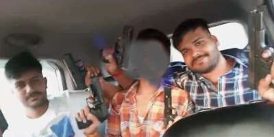 sidhu moose wala shooters video celebrating in car - Satya Hindi
