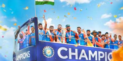 team india t20 world cup victory parade players felicitations - Satya Hindi