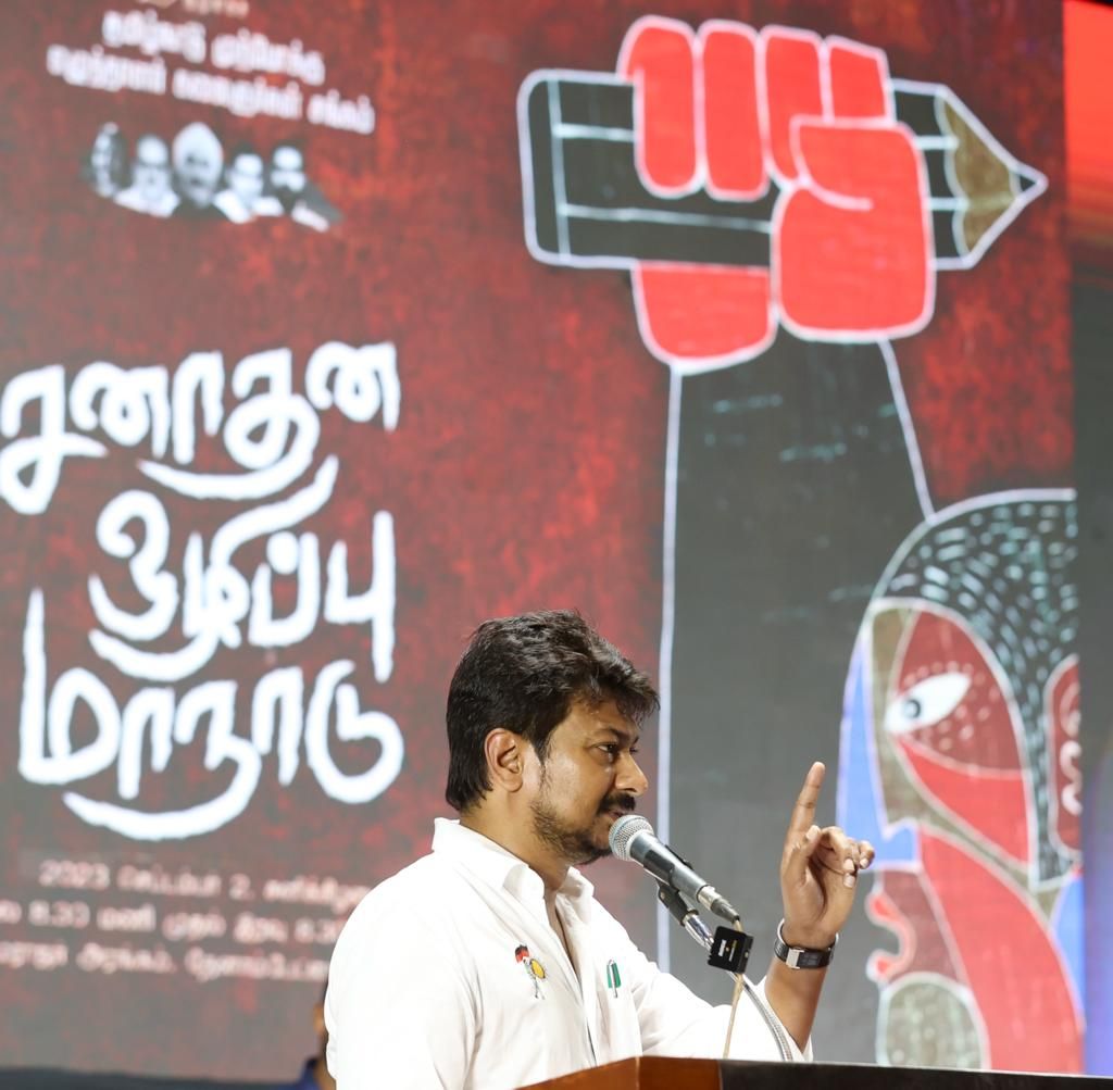 Sanatan Dharma Controversy: Udhayanidhi Stalin Attack On BJP, Stands By His Statement - सनातन ...