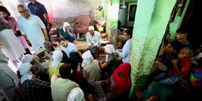 rahul gandhi reached aligarh village to meet hathras stampede victims  - Satya Hindi
