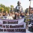 Adani: sloganeering in House, opposition picketing in Parliament premises  - Satya Hindi