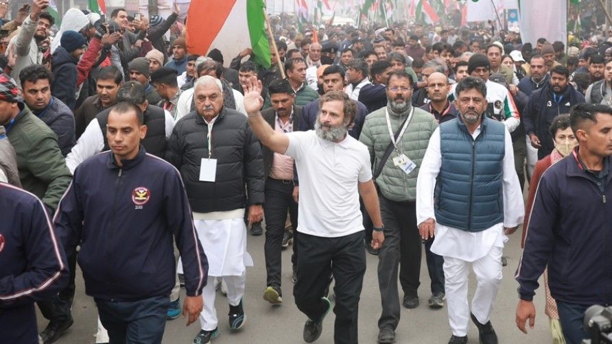 Rahul gandhi Bharat Jodo Yatra congress lok sabha elections 2024 - Satya Hindi