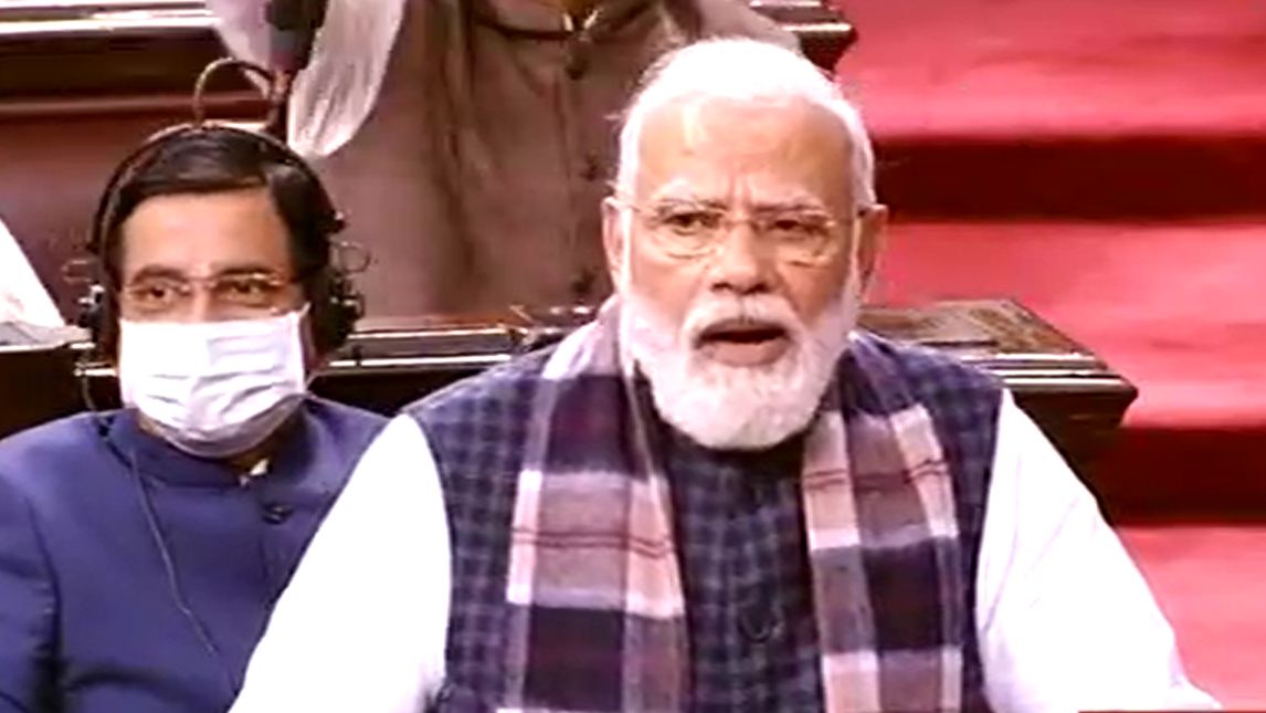 Modi attacks on congress in Parliament on corona issue - Satya Hindi