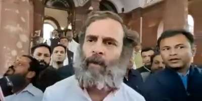 rahul gandhi on pm modi parliament speech amid adani row - Satya Hindi