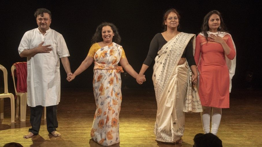 priyadarshan play betiyan-mannu-ki staged in delhi - Satya Hindi