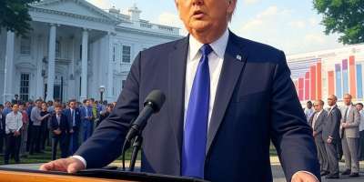 trump imposes 104 percent tariff on china trade war escalates - Satya Hindi