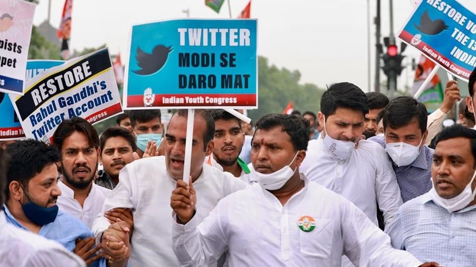 twitter responds to court rahul gandhi twitter account blocked temporarily  - Satya Hindi