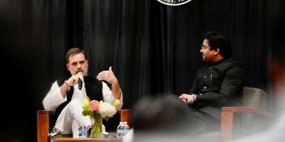 Rahul Gandhi in US: why congress leader tells story of billions Indian Ekalavyas in Texas University? - Satya Hindi