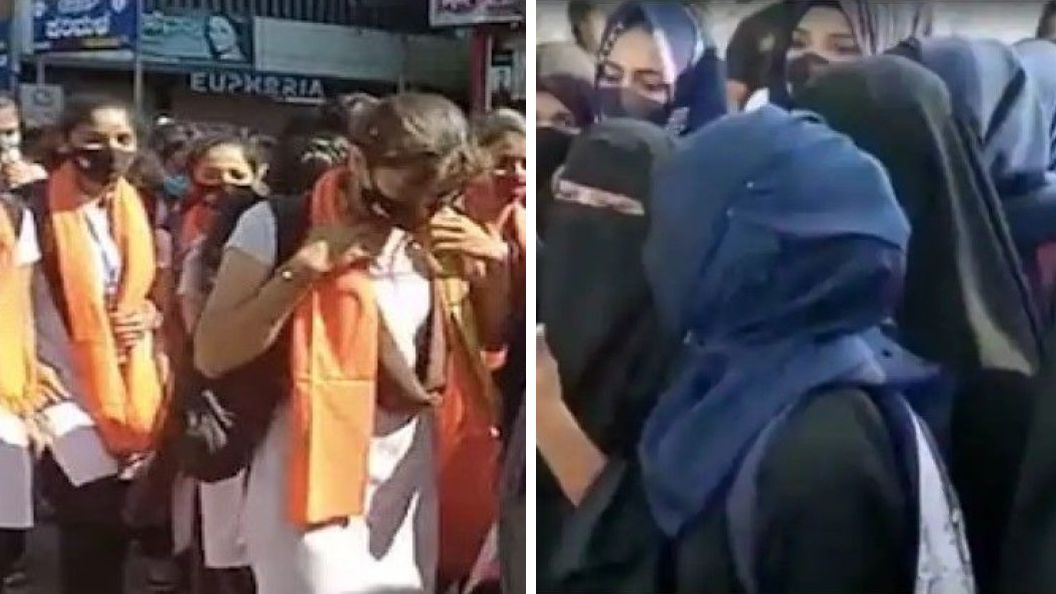 halal hijab controversy in karnataka against muslims - Satya Hindi