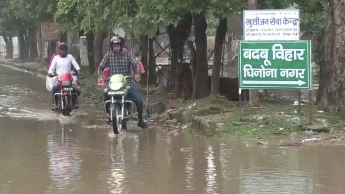 Heavy rains continued in delhi UP 2022 - Satya Hindi