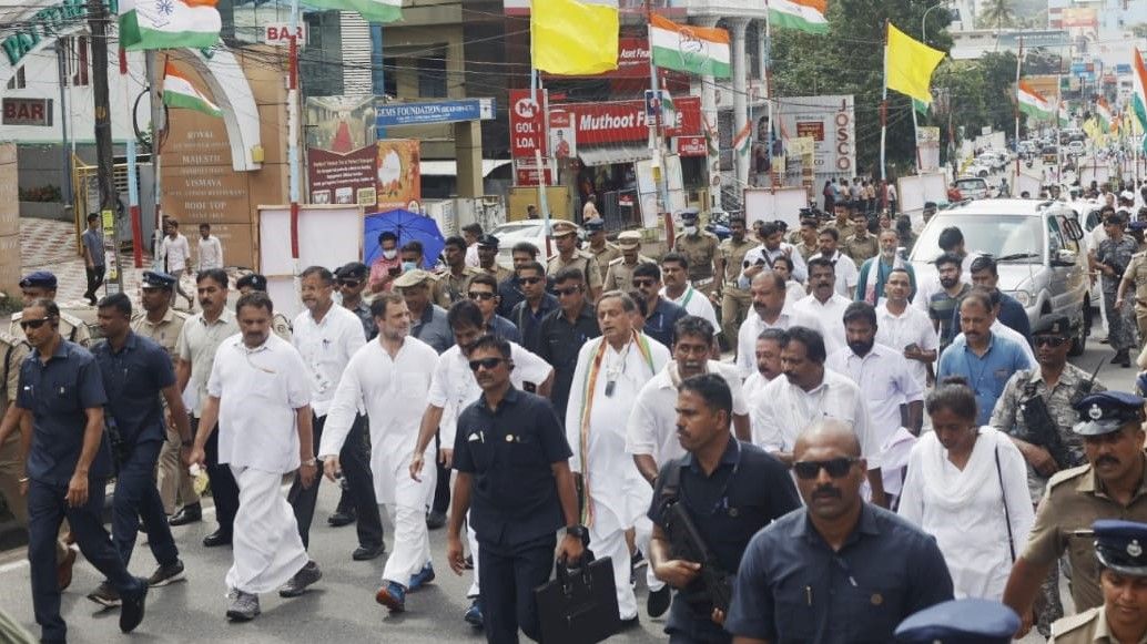 congress Bharat Jodo Yatra in Thiruvananthapuram - Satya Hindi