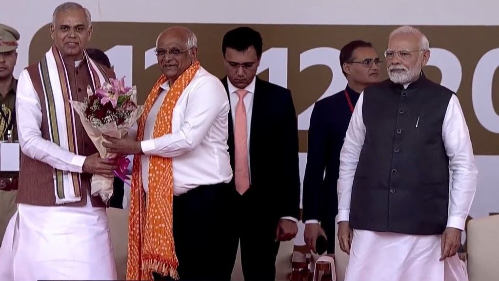 Bhupendra Patel oath ceremony in Gujarat - Satya Hindi