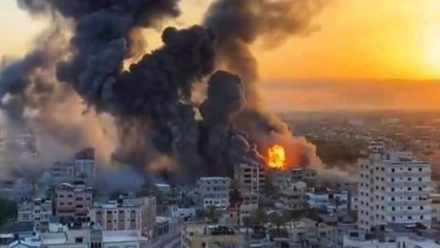 israel army idf announces humanitarian zone in gaza after hospial blast - Satya Hindi