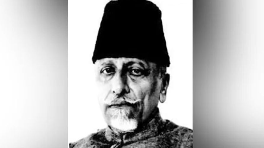 देश के पहले शिक्षा मंत्री मौलाना आजाद का नाम किताब से गायब