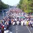 west bengal assembly election 2021 : mamata banerjee leads rally on wheelchair - Satya Hindi