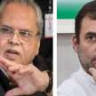 rahul gandhi ask j &k governor satyapal malik - Satya Hindi
