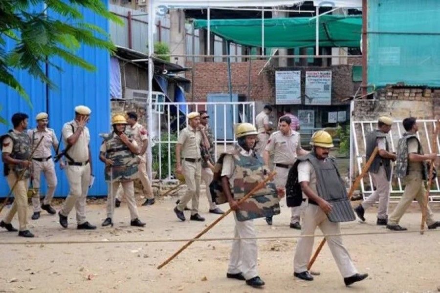 नूंह में प्रशासन ने लगाई धारा 144, मोबाइल इंटरनेट भी 28 अगस्त तक बंद&nbsp;&nbsp;