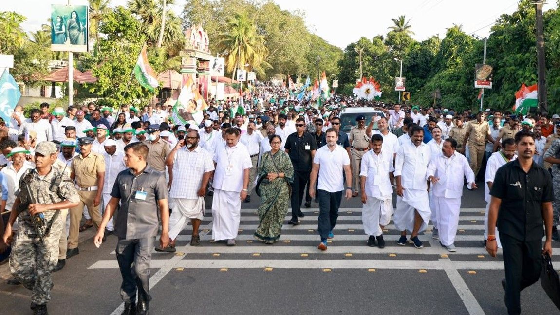 Rahul Gandhi In Kerala Congress Bharat Jodo Yatra  - Satya Hindi