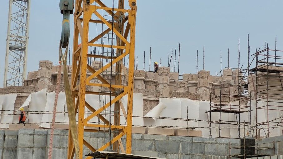 ram mandir construction ground floor completion deadline october 2023 - Satya Hindi