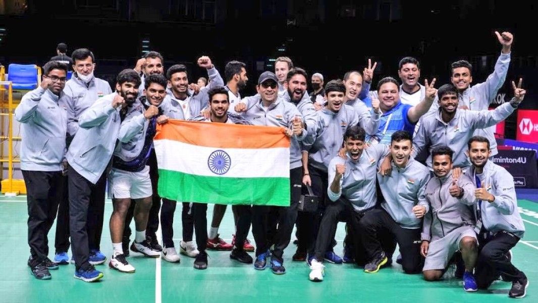 Badminton: India gets gold for the first time in Thomas Cup - Satya Hindi