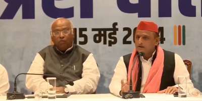 INDIA coalition government will provide 10 kg food grains to the people every month: Kharge - Satya Hindi