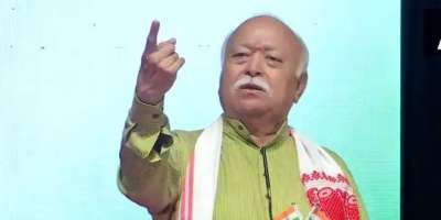 RSS Chief Mohan Bhagwat hoisted Tiranga, talked big - Satya Hindi