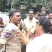 renuka chowdhury fir for police man collar during congress protest - Satya Hindi