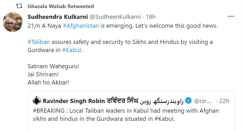 narrative on social media in  Taliban Afghanistan war - Satya Hindi