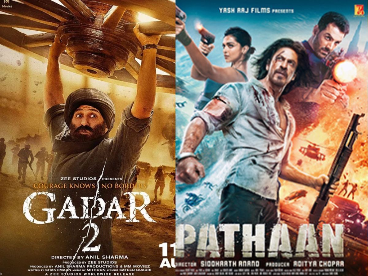 गदर 2 की बॉक्स ऑफिस पर रेकॉर्ड कमाई, नज़र अब 'पठान' के बिजनेस पर