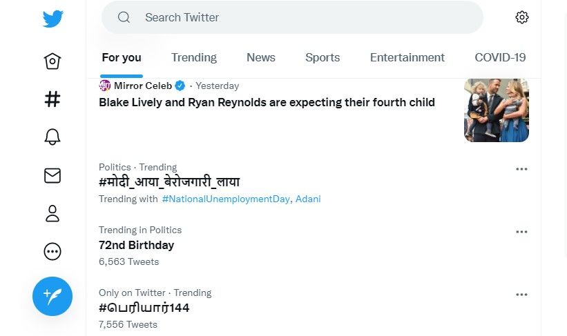 PM Narendra Modi 72 birthday modi aaya berojgari laya trending - Satya Hindi