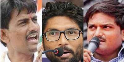 Gujarat: Where are 3 stars of 2017- Hardik, Alpesh, Mevani - Satya Hindi