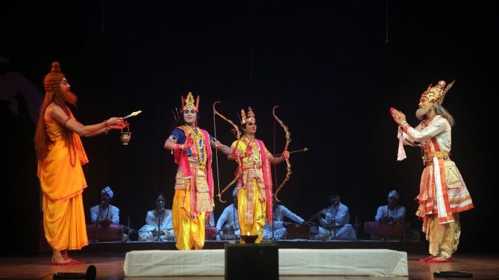 nsd students plays ram vijay in assam 500-year-old theatre tradition  - Satya Hindi