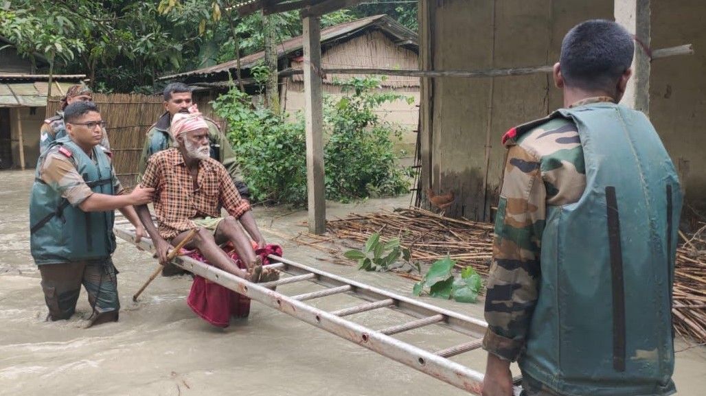 Assam floods death toll rises to 126 - Satya Hindi