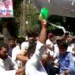 allahabad university fee hike protesting student self immolation effort - Satya Hindi