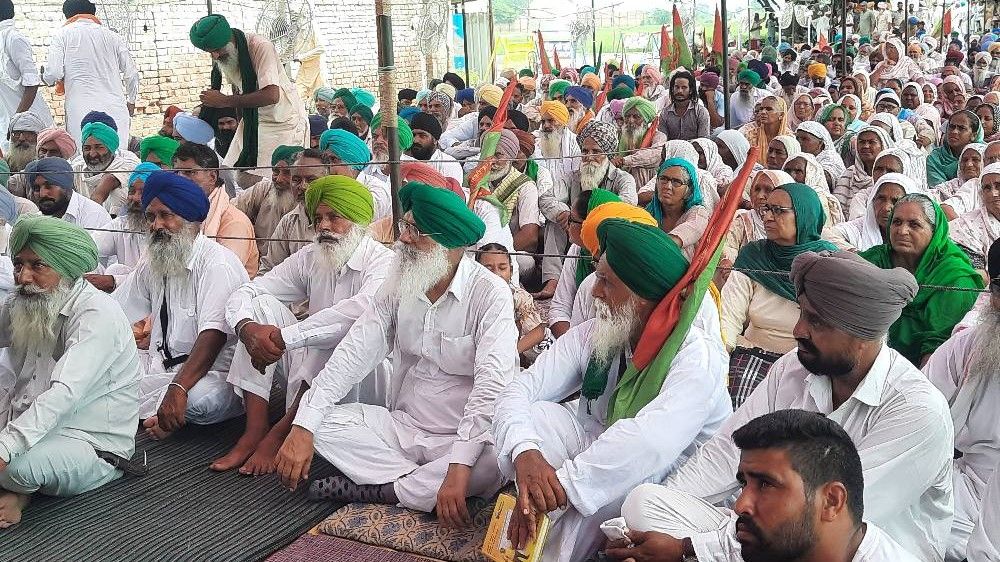 Punjab Zira Liquor Factory protest in Mansurwal village - Satya Hindi