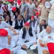 SP protest in Lucknow on inflation issue - Satya Hindi