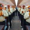 ramayan express waiters saffron dress code changed after mp sadhu protest - Satya Hindi