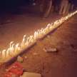 Farmers lit candles on Haryana-Punjab border - Satya Hindi
