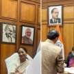 aap attacks bjp over cm office portrait removal is modi greater than ambedkar - Satya Hindi