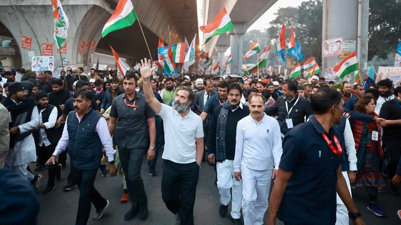 congress rahul gandhi bharat jodo yatra in delhi  - Satya Hindi