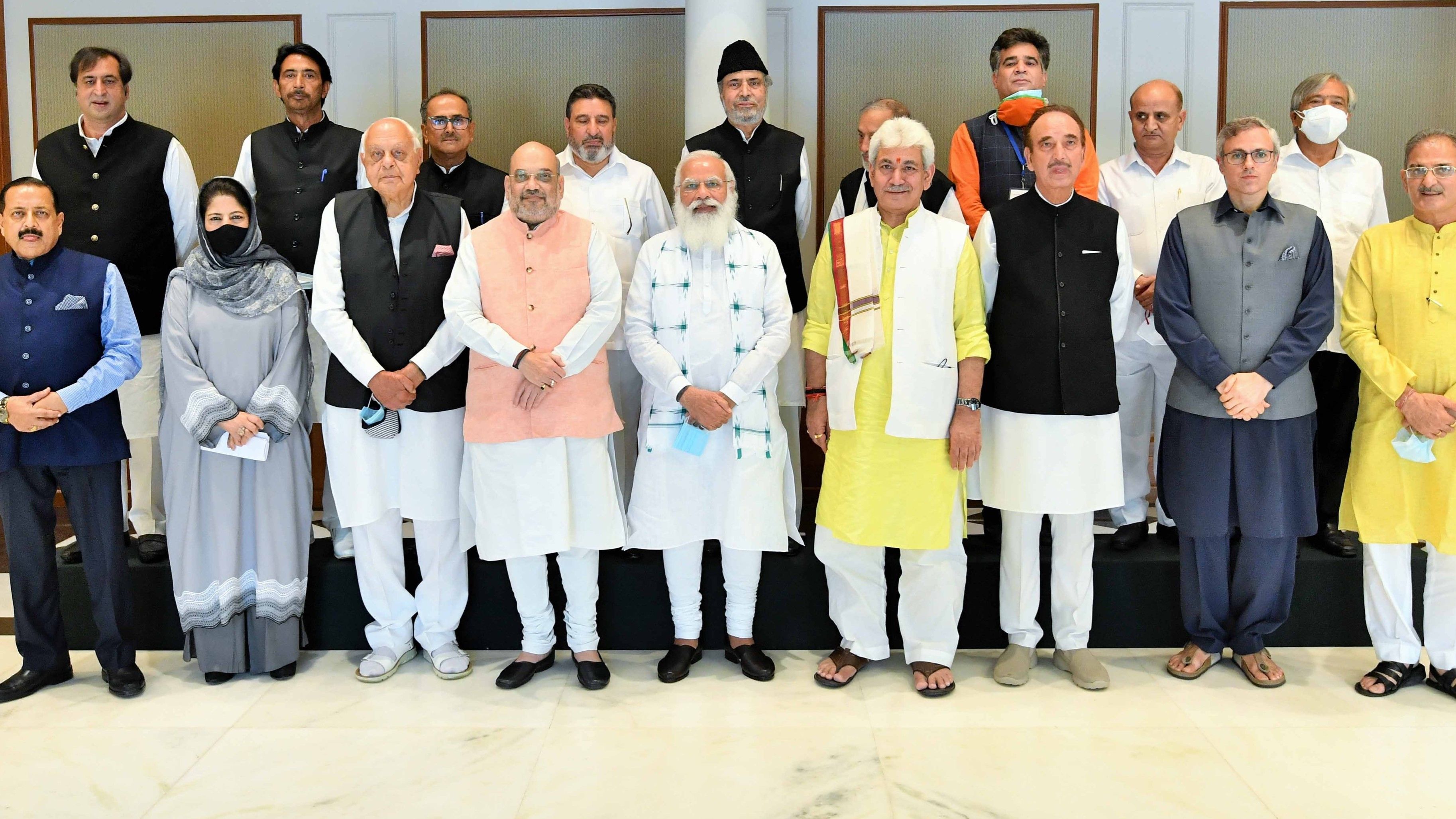Jammu and Kashmir All party meeting with Modi government - Satya Hindi