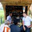rahul gandhi meets cobbler at a shop on visit to sultanpur court - Satya Hindi