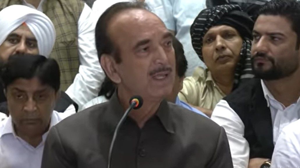 ...सिर्फ़ कांग्रेस ही दे सकती है बीजेपी को चुनौती: आज़ाद